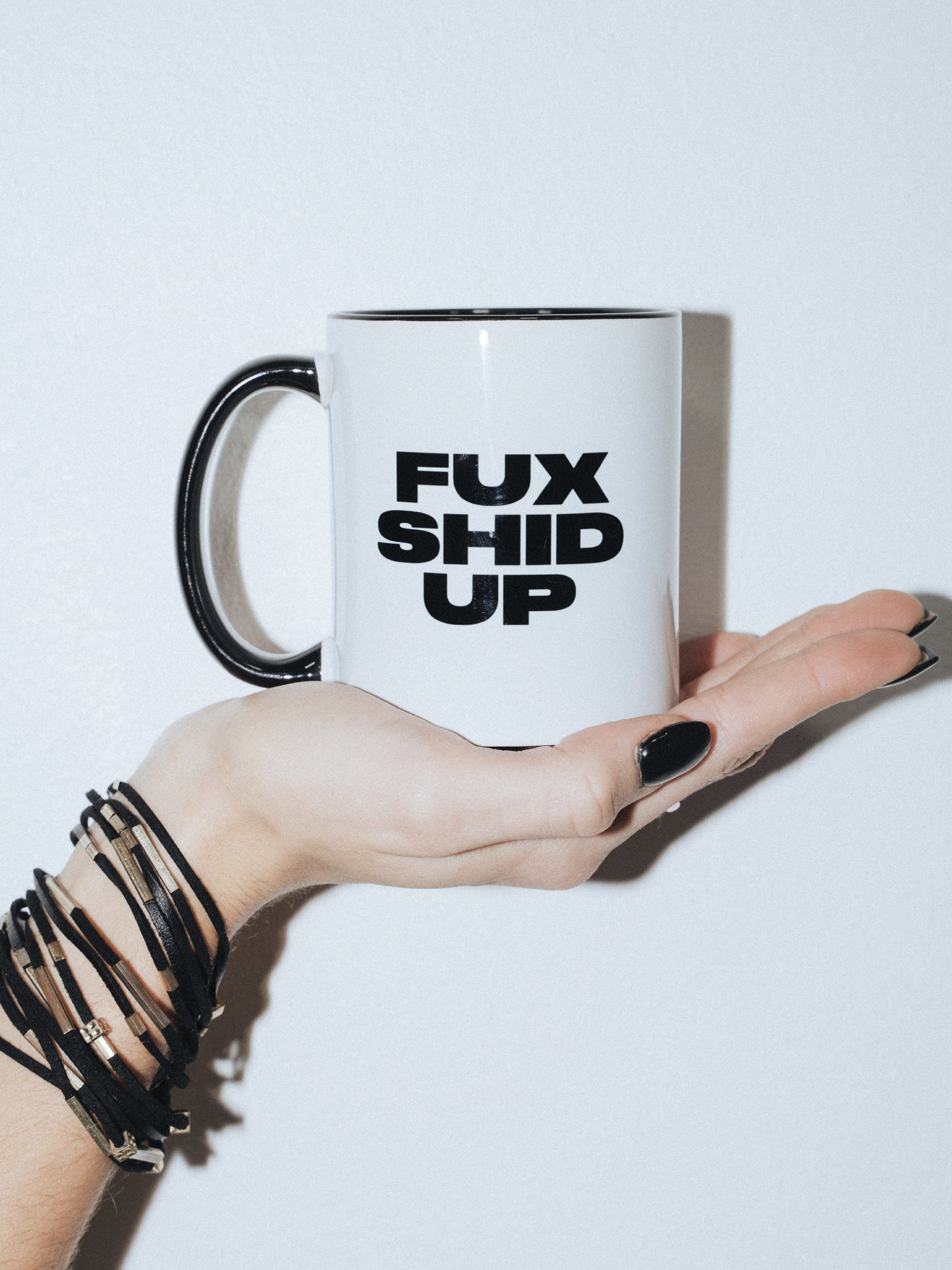 White FUXSHIDUP Mug